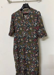 Bohemian Floral Print Kurta