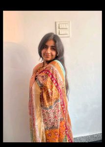 Vibrant Patchwork dupatta