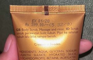 Oriflame Milk &amp; Honey Gold Sugar Scrub