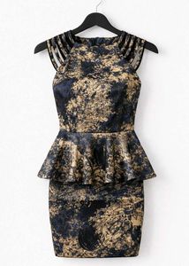 Stunning Peplum Dress