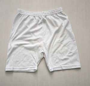 White cycling Shorts