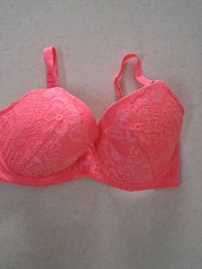 Lace Trimmed Padded Bra