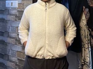 Cozy Cream Teddy Fleece Jacket