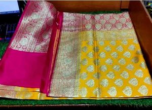 Elegant kathan Banarasi Silk Saree