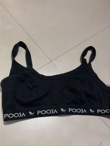 Comfortable Black Sports Bra