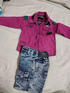 Cute Kids Shirt and Shorts Set