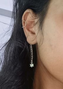 Goth Star No Pierce Dangler