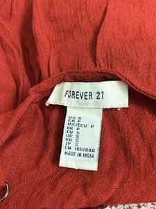 Forever 21 Rust Color Cute Top