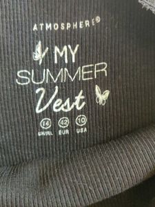 Atmosphere Lace Trim Cami Tank Top