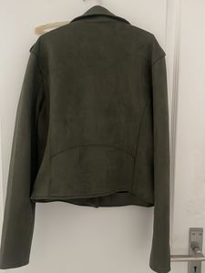 Olive Green Biker Jacket