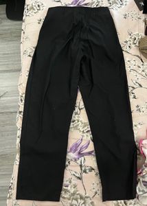 Black Wide-Leg Trousers