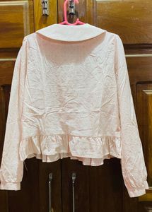 Cute pink polka dots top