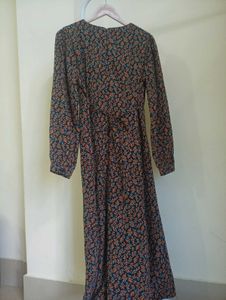 Chic Floral Print Midi Dress