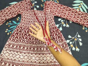 Red top or short kurti