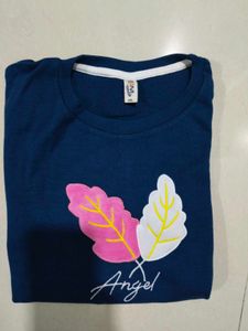 Navy Blue Graphic T-Shirt
