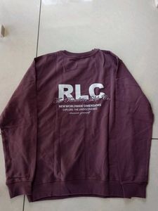 Men's Purple Graphic Sweatshirt