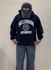 Navy Blue Mellurbane Hoodie