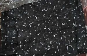 Bollywood black net Saree🥳