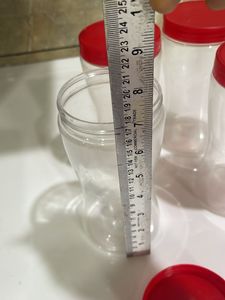 Set of six  Plastic Containers