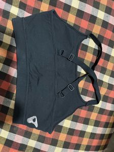 RELIVE Black Sports Bra