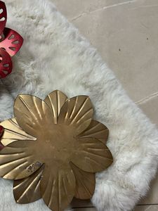 Decorative Flower Candle Holders Set
