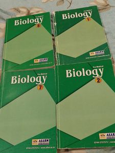Pre-Medical Biology Books Set