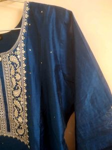 Navy Blue Kurti