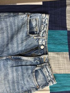 Wide Leg Denim Jeans