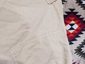 Max Beige Baggy Parachute Jeans – Trendy &amp; Comfort