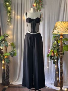 Sheer Mesh Corset Top