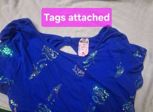 Sequin with unique design Top Tunic girl frm spain