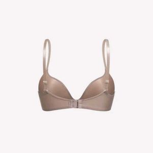 Beige Wire-Free Bra with Tags