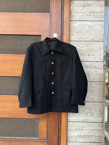 Black Coat Pant Set For Men