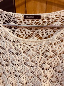 Crochet Knit Top