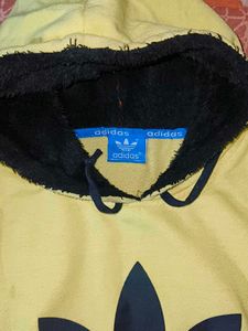 Adidas Originals Yellow Hoodie