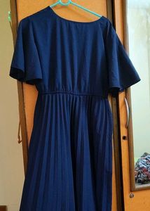 Elegant Navy Blue Dress