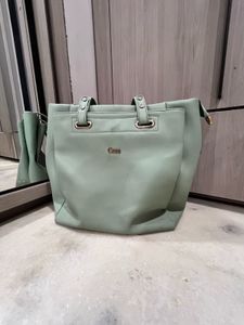 Mint Green Tote Bag