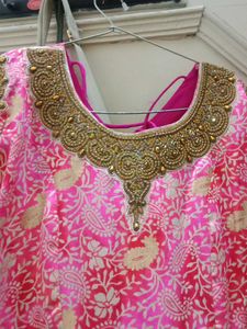Beautiful Pink Embroidered Lehenga Choli