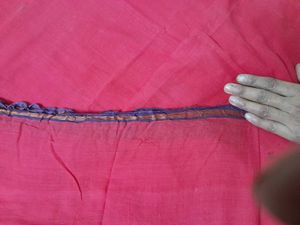 Elegant Red Ethnic saree