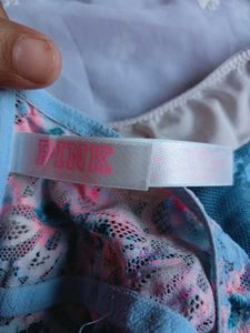 Floral Print Push-Up Bra &amp; Lace Panty Set