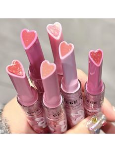 cute heart stick lip blush