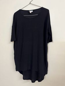Basic Black Tunic Top