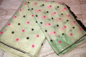 Light Green Saree