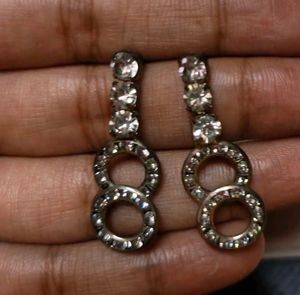 Green Velvet Bangles with Oxidized Metal and earri