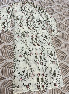 Bird Print Kurta
