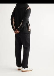 Burberry Hoodie Checkered Sleeves
