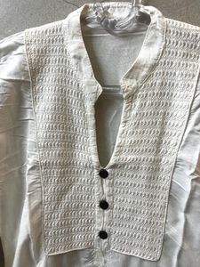 Elegant White Kurta for Women
