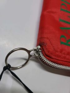 Ralph Lauren Red Duffle Bag