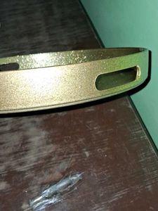 Sparkling Gold Round Serving Tray