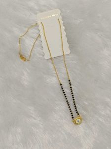 Gold Evil Eye Necklace